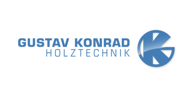 Logo von Gustav Konrad Holztechnik, Zulieferer für die Möbelindustrie