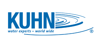 Logo von Kuhn, Water Experts Worldwide, Hersteller von Abwasseraufbereitungsanlagen